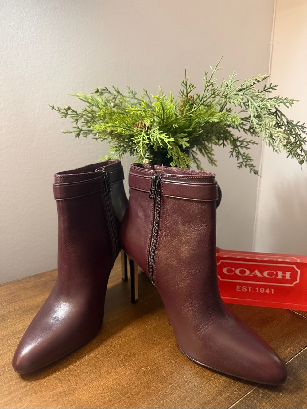 Coach Lenox Ankle Booties